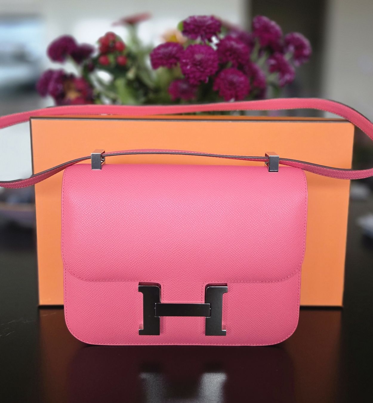 Hermès Borse da donna: Constance 24  in Rose Azalee – Nuovo (secondo la descrizione) da Allschwil venduto da Dzino 1