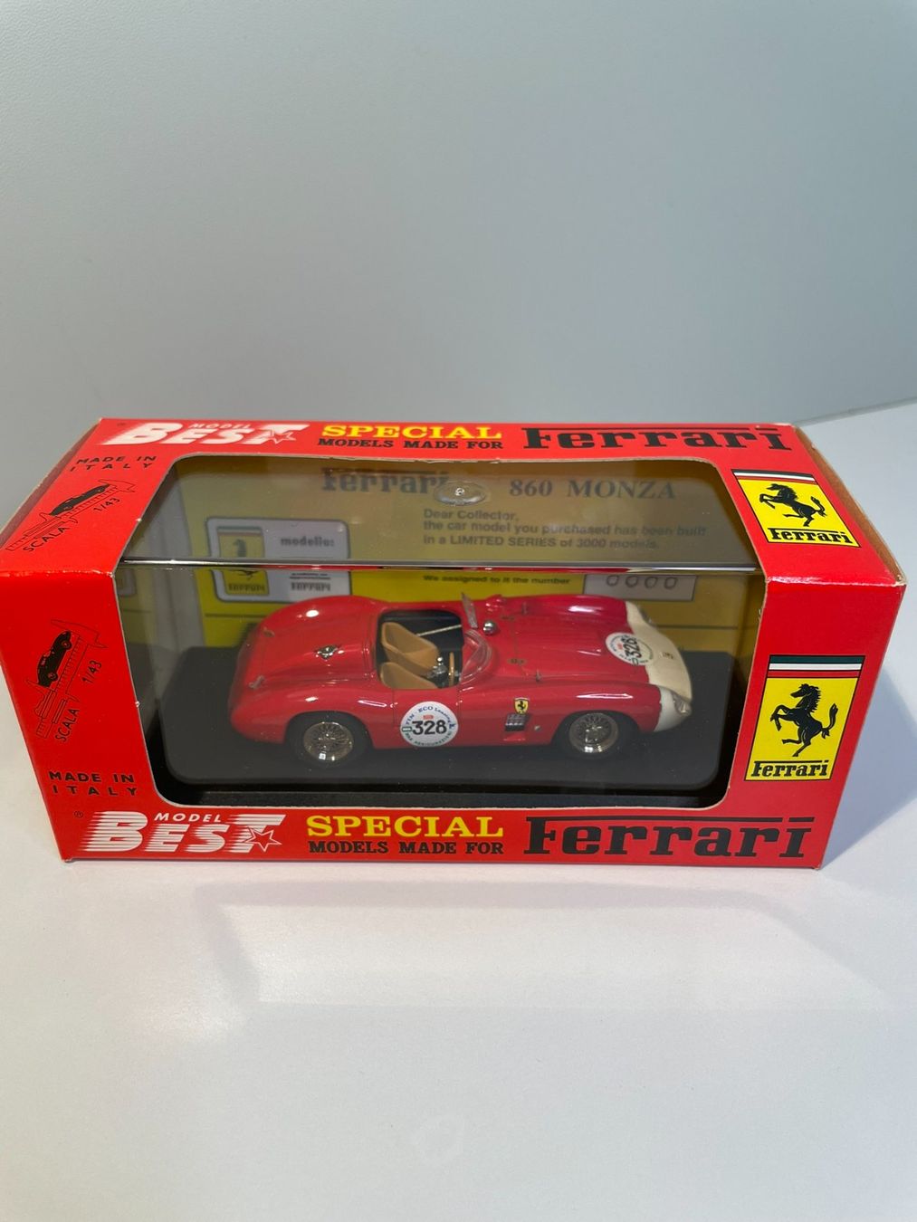 Modellini d'auto: Best Model Ferrari 860 Monza 1:43 – Nuovo e nell'imballaggio originale da Bättwil venduto da Samuel_Wyss