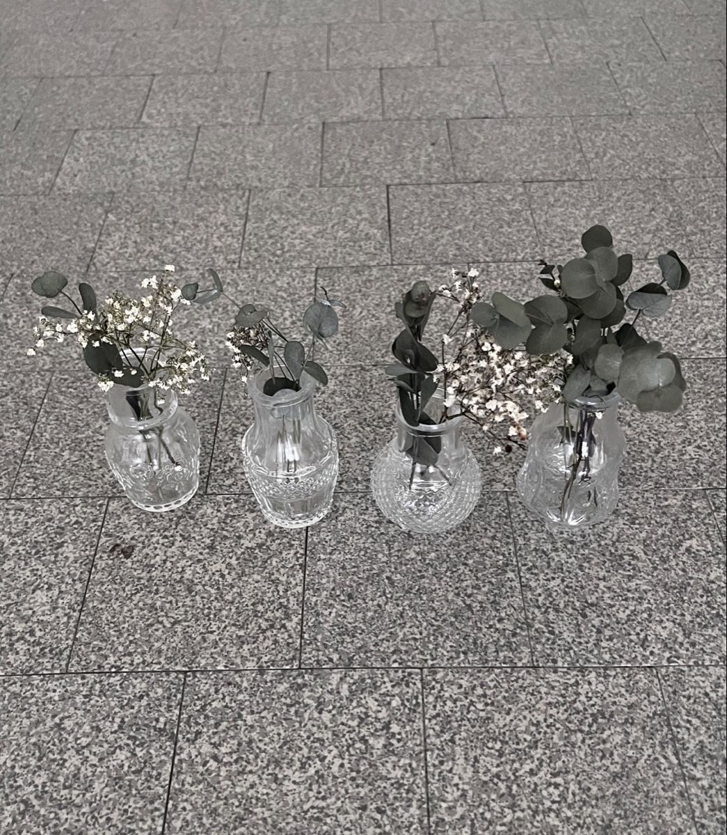 Vase & Récipients: GLASS BUD VASES SET – Neuf (Voir description) à St. Gallen par ari_22 1