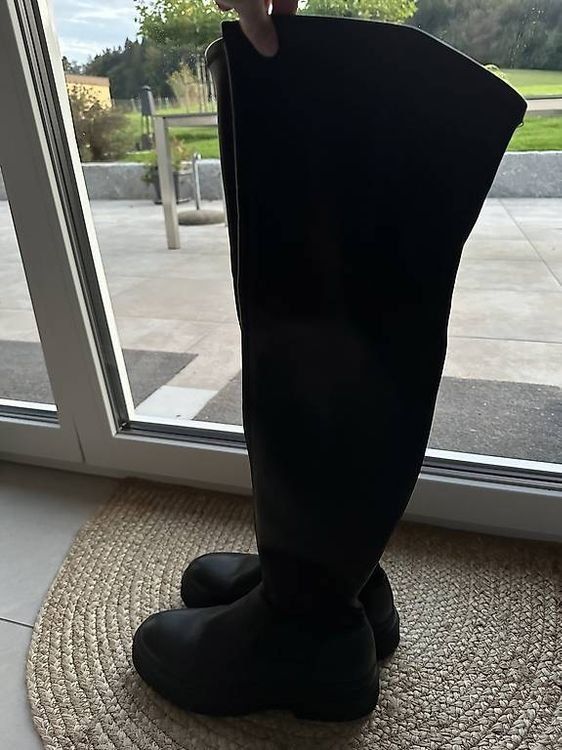 Scarpe da donna: Overknees LeGer schwarz Gr. 40 – Usato da Brügglen venduto da niinelii 1