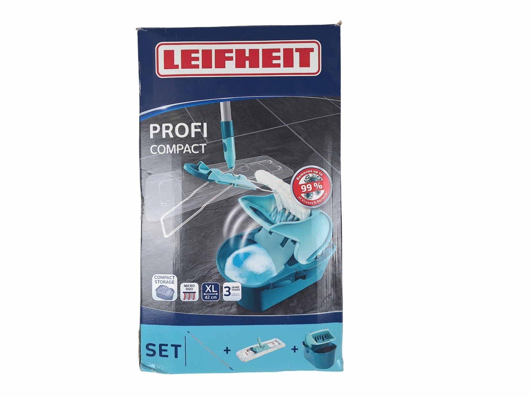 Leifheit Altro in Apparecchi per la pulizia: LEIFHEIT Profi Compact XL Bodenwischer – Nuovo (secondo la descrizione) da Breitenbach venduto da Restwert_Breitenbach 6