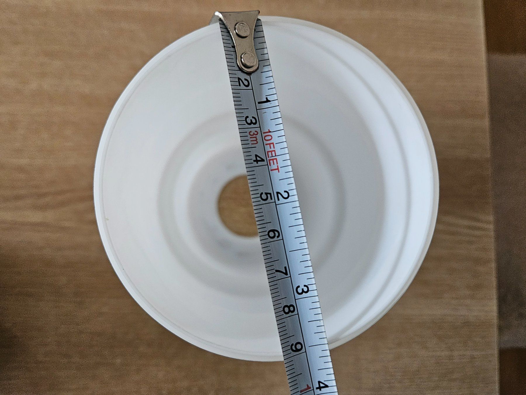 Lampade: Innenwandlampe weiss "Glas" mit kupferfarbenem Ring – Nuovo (secondo la descrizione) da Boswil venduto da Pjatla 2