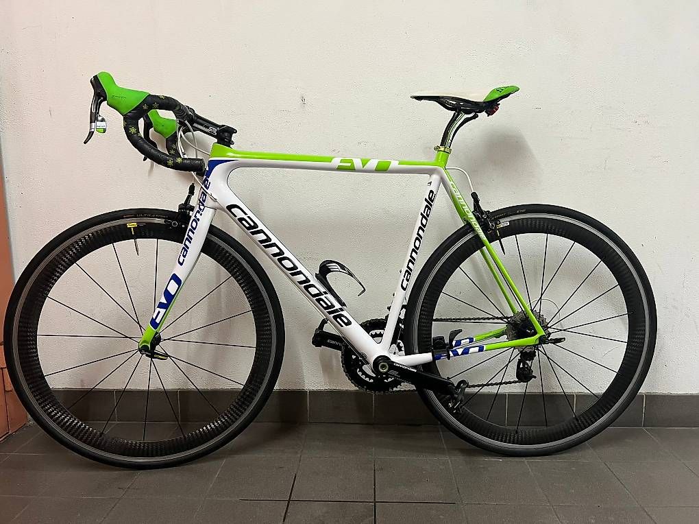 Biciclette: Cannondale Evo full carbone sram red 6.8kg – Usato da Versoix venduto da sad_2cl8