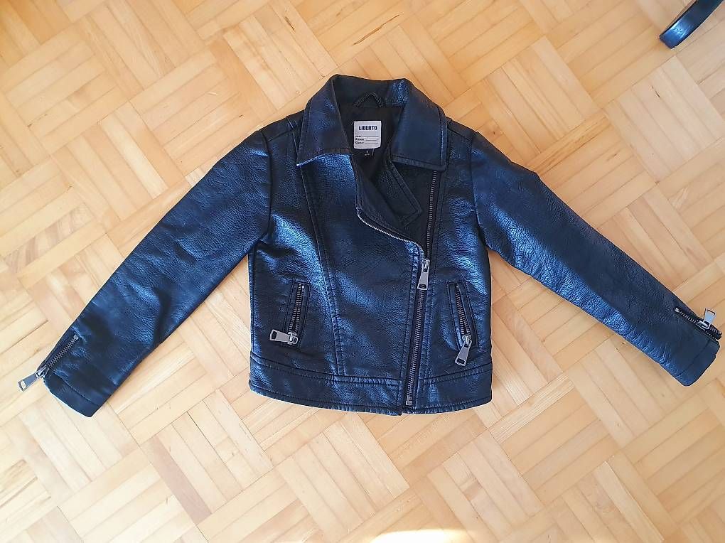 Giacche: Perfecto effet cuir noir taille 4ans – Usato da Prêles venduto da suki_s