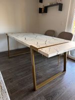 Tisch marmoroptik guter Zustand
