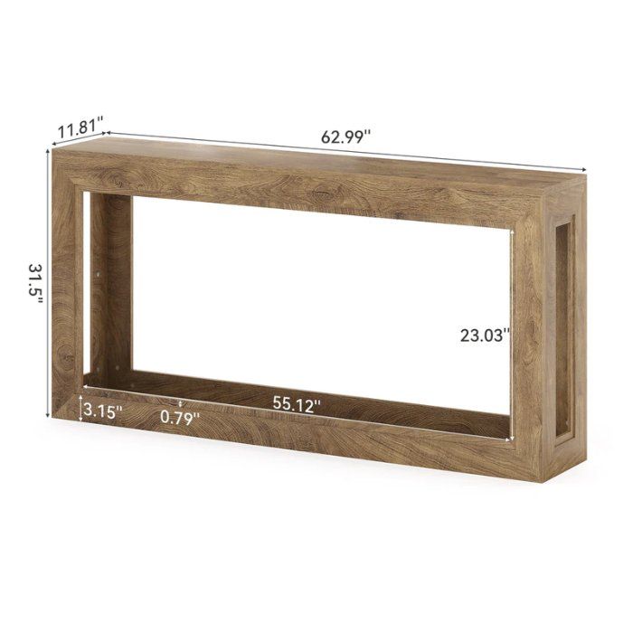 Tavoli: Konsolentisch 160cm schmal Holz modern – Nuovo e nell'imballaggio originale da Gretzenbach venduto da Genfi-Shop 1