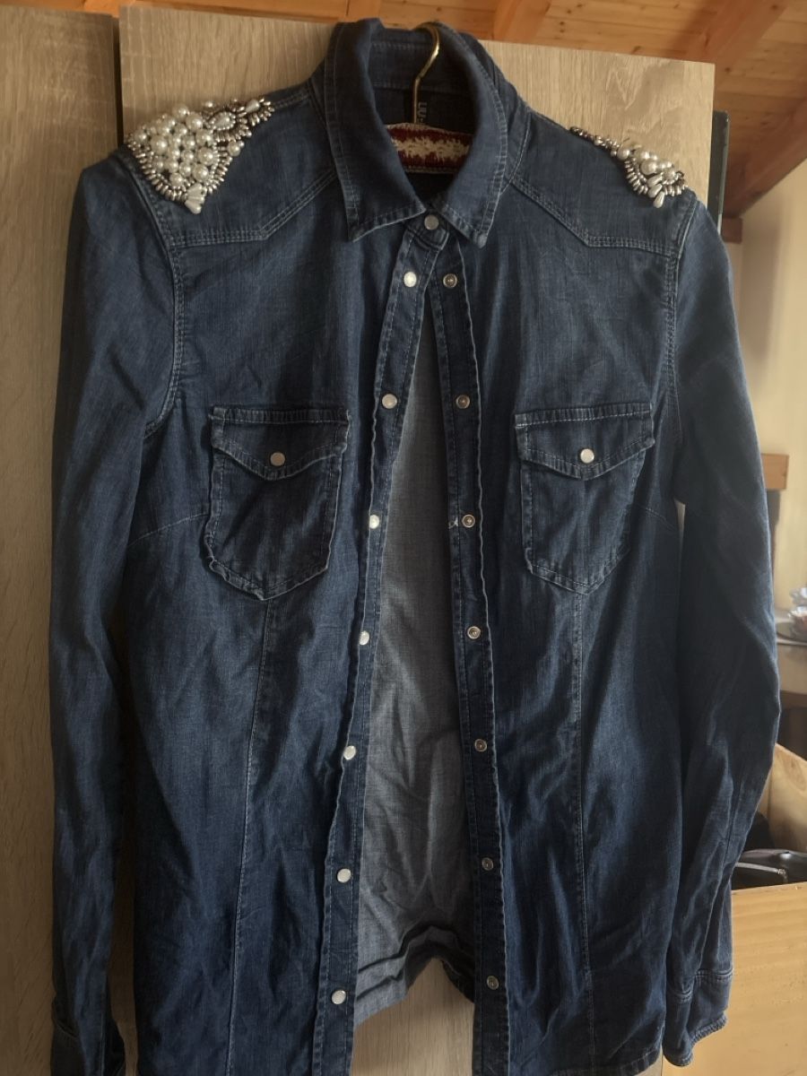 Liu Jo Camicette: Bluse Jeans Marke Liujo Gr. S – Usato da Kaltbrunn venduto da Modern