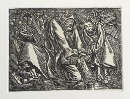 Ernst Barlach  "Männer an Gräbern"  und   "Der Kindertod"