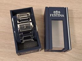 Festina Damenarmbanduhr, Quarz, Vintage 2000er, Neu mit Box