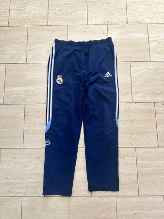 Vintage Adidas Real Madrid Trackpants, Grösse M, Blau