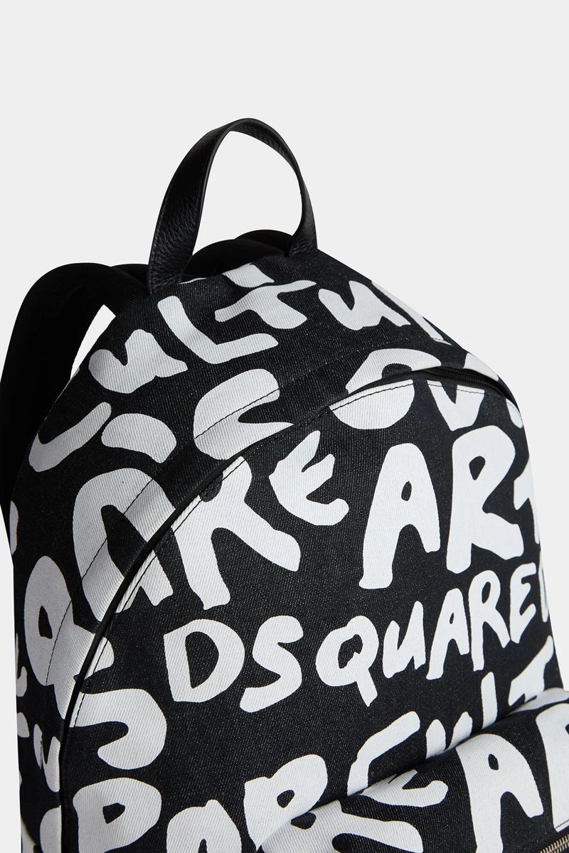 Dsquared2 Zaini: Neuer & originaler Dsquared2 80's Pop Rucksack Backpack – Nuovo e nell'imballaggio originale da Basel venduto da trend_shop_schweiz 4
