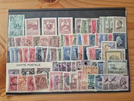 Griechenland/Bulgarien Briefmarken auf Karte F7 gem.Bild