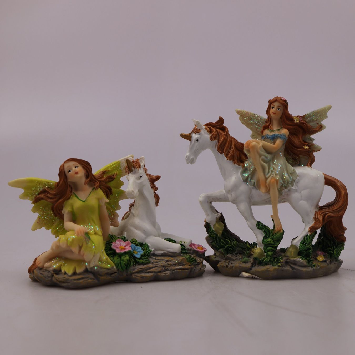 Statuette: Fantasie Feen Figuren mit Glitzer – Usato da Volketswil venduto da brockipfannenstil 6