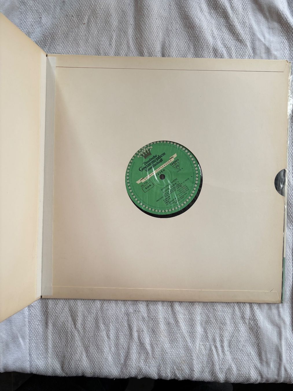 Dischi in vinile: Jean-Paul Sartre: Huis Clos – Usato da Stans venduto da Abukadnezar 3