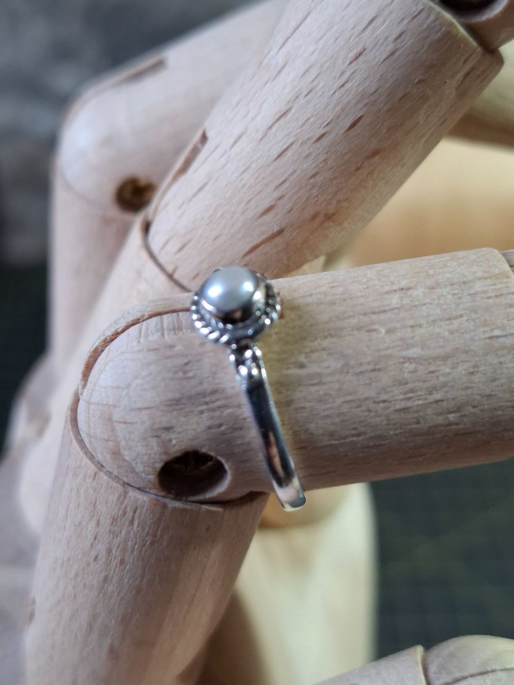 Bagues: Ring S 925 mit kleiner Perle – D'occasion à Zwieselberg par Halifaxmendusli 4