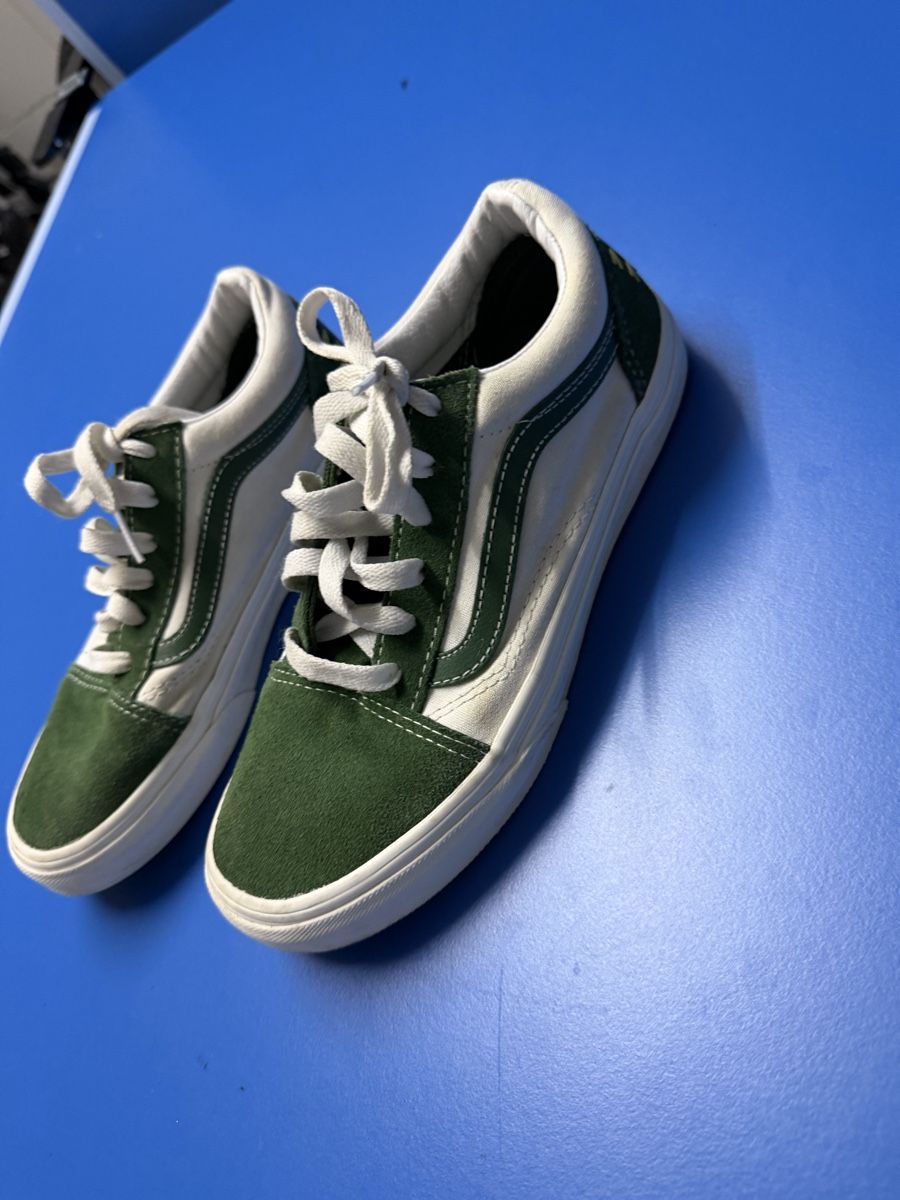 Vans Scarpe da uomo: Vans Old Skool 1966 Green/White  Size:37 – Usato da Herrliberg venduto da Tubalp 2