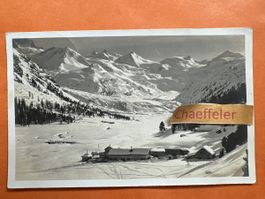 1925 3380 Im Rosegtal. Restaurant Roseggletscher g. die Se