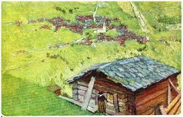 FRANCIS PORTER Grimentz, Valais