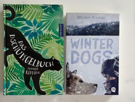 2 Kinderbücher: Dschungelbuch & Winter Dogs, Deutsch