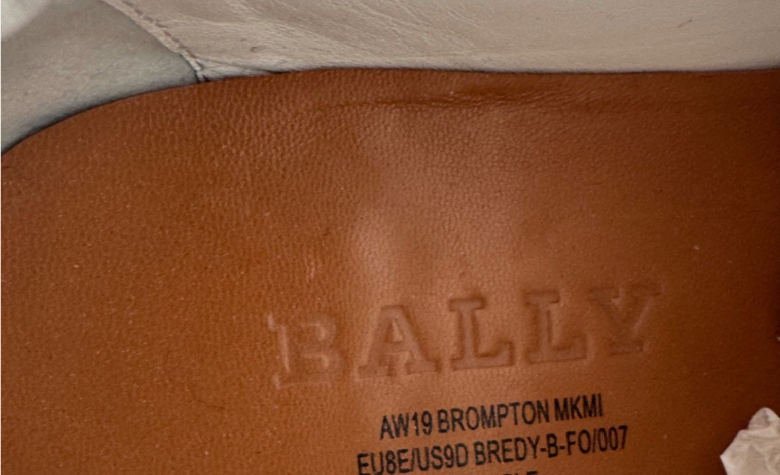 Bally Scarpe da uomo: Bally Herren Brompton Bredy Low-Top-Sneaker 8E – Nuovo e nell'imballaggio originale da Volketswil venduto da praxis12 5