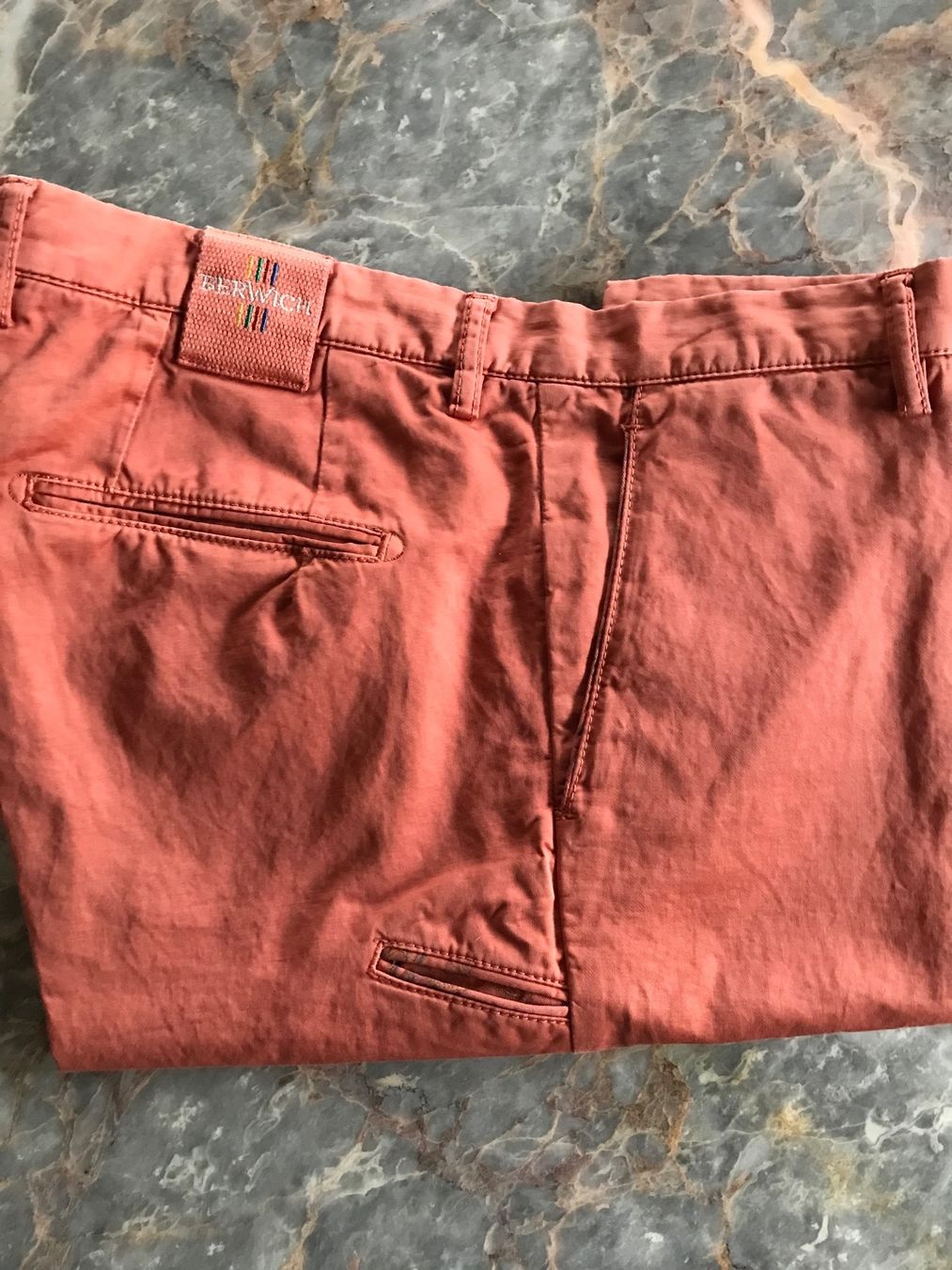 Pantaloni: Berwich - Shorts -Terracotta Gr. L/ 52 – Nuovo (secondo la descrizione) da Unteraegeri venduto da weber588 1