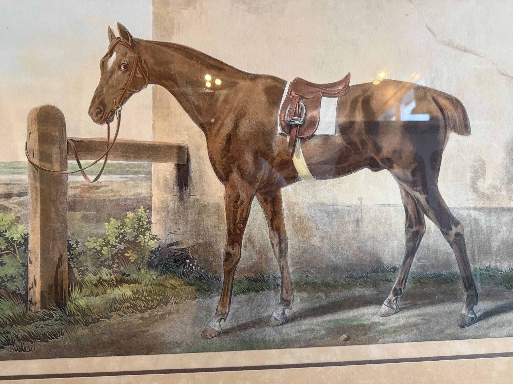 Arts picturaux & lithographies: Tableau lithographie (grand) – D'occasion à LA RIPPE par vivipog 2