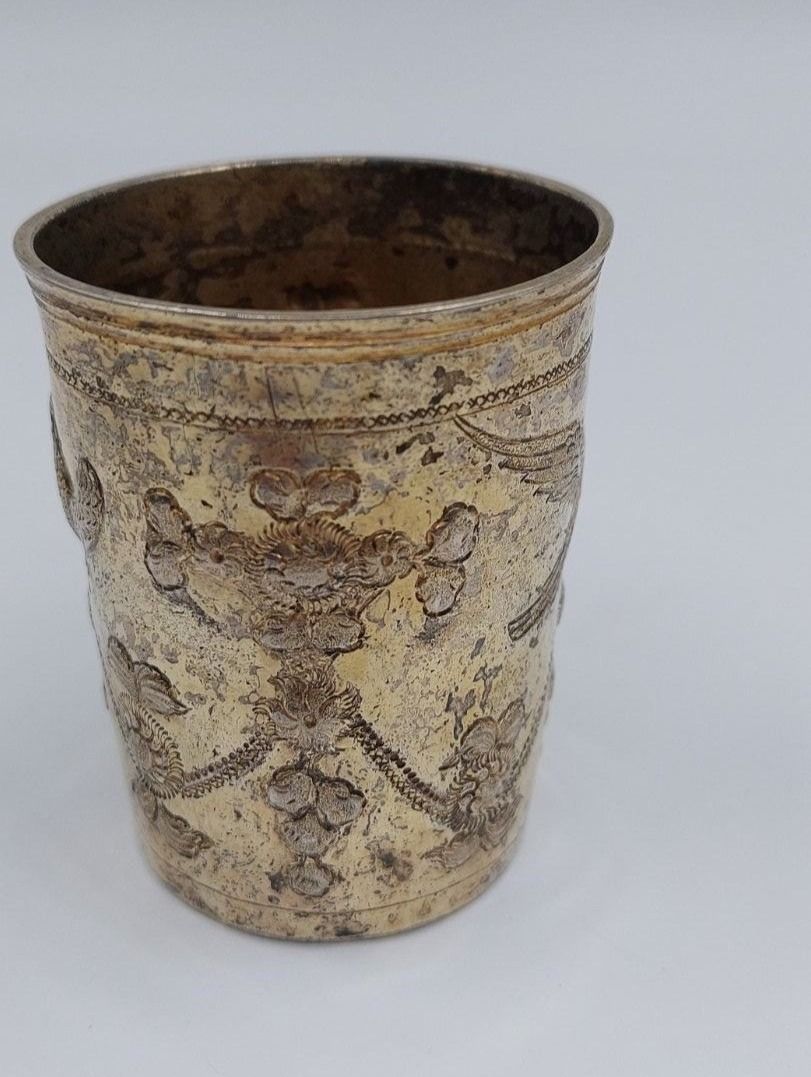 Bottiglie: Antiker Becher Silber Russland 18.Jh. – Usato da Dielsdorf venduto da anabur 2