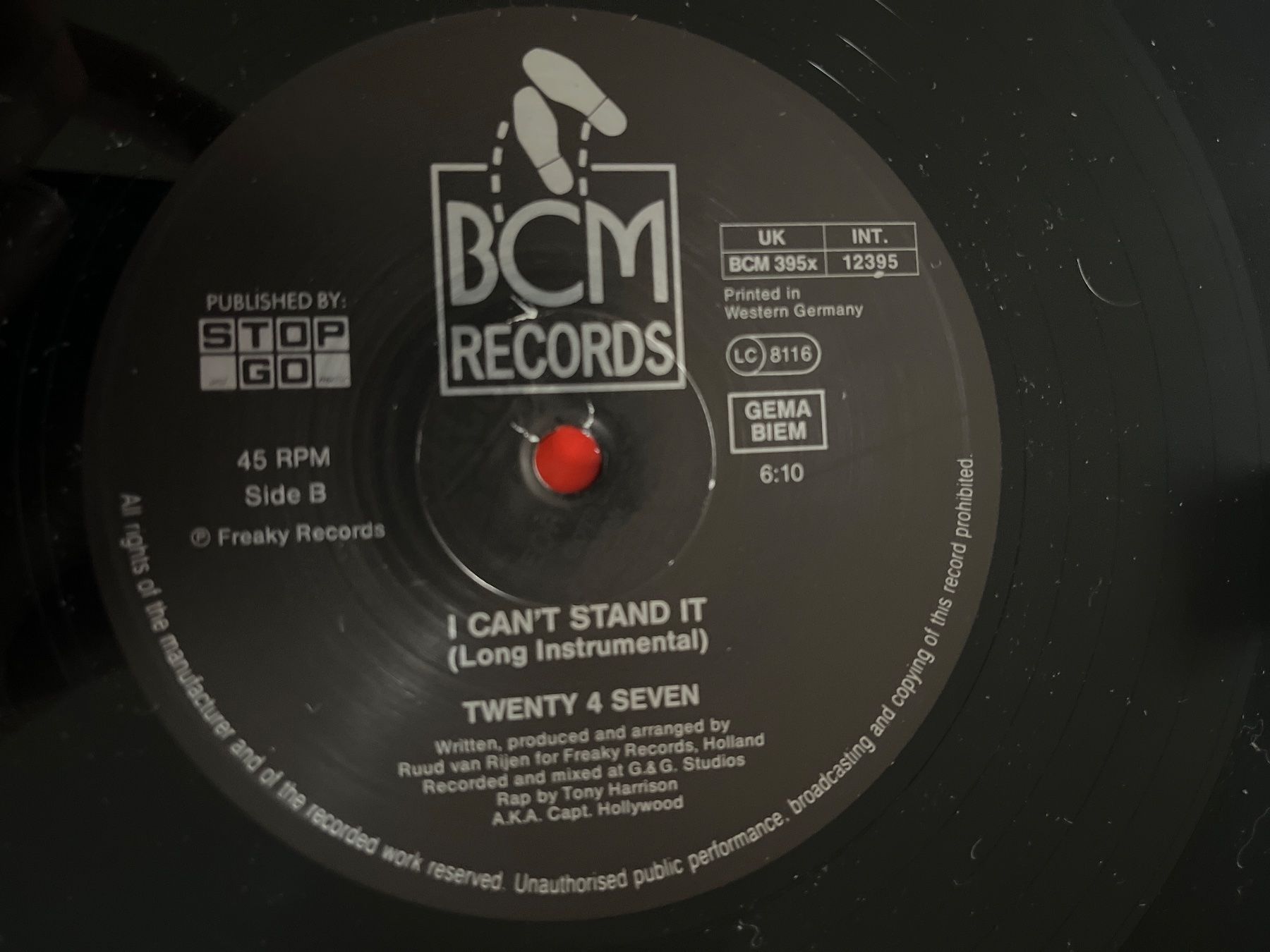 Schallplatten: S1834/Twenty 4 Seven - I Can't Stand It – Gebraucht aus Frutigen von Philippe_jsp 2
