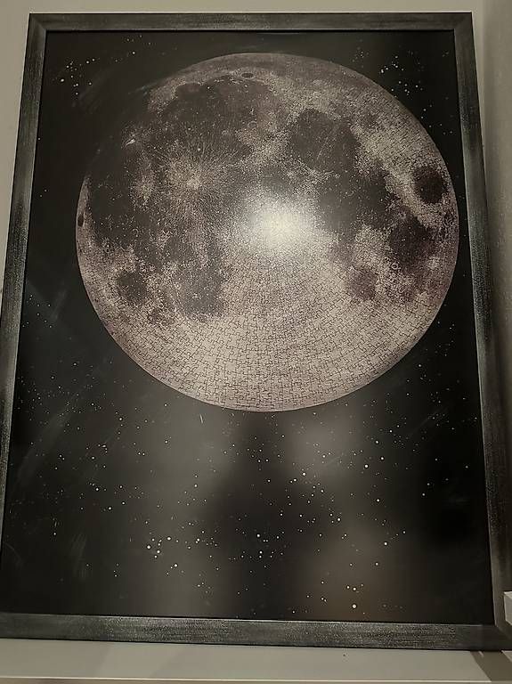 Poster & Bilder: Mond Puzzle fertiges Bild – Gebraucht aus Muttenz von anna123