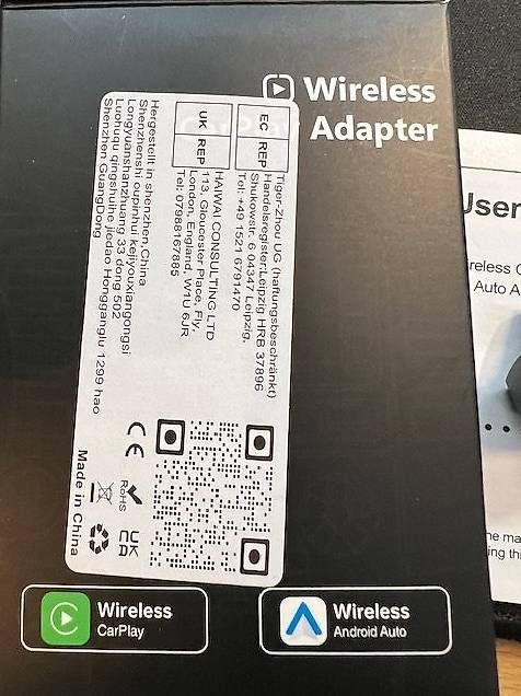 Laufwerke & Adapter: Carplay wireless Adapter – Neu (gemäss Beschreibung) aus Niederglatt ZH von gde 4