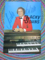 JACKY JONS UNTERHALTUNGS MUSIK ORIGINAL AUTOGRAMM ANTIK