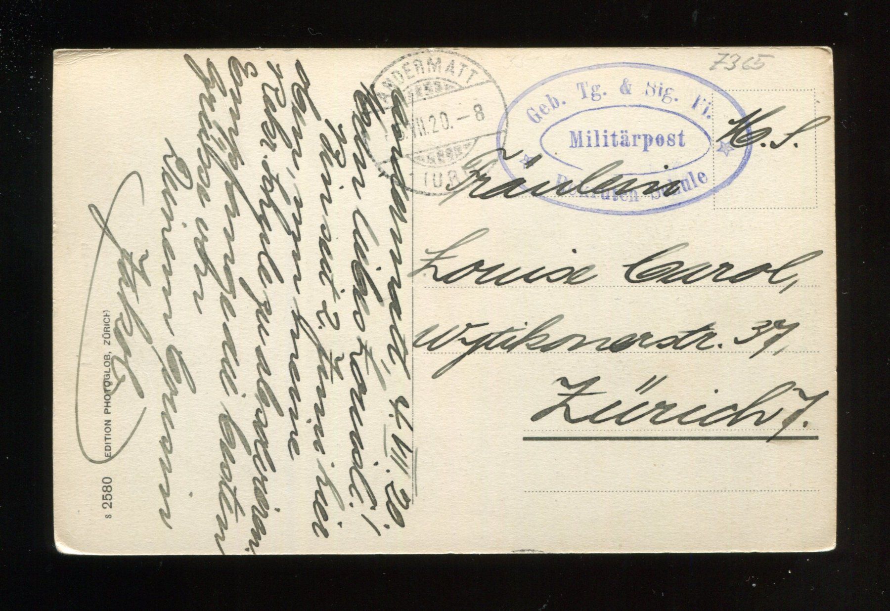 Cartoline postali: Andermatt, Schöllenen, Militärpost – Usato da Aarau venduto da Elmaar41 1