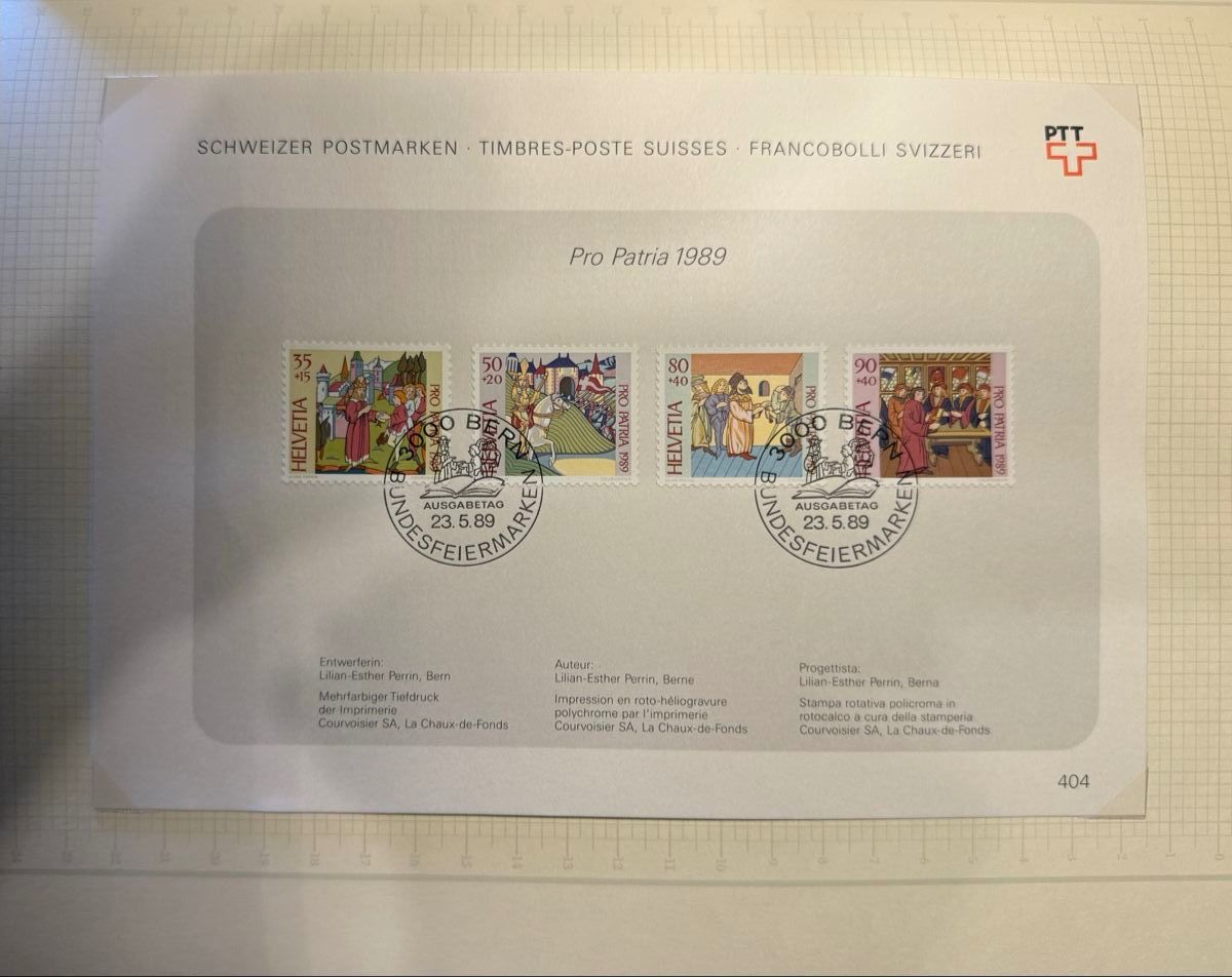 Alben: Briefmarkenalbum – Gebraucht aus Kriegstetten von chr_sqx6 1