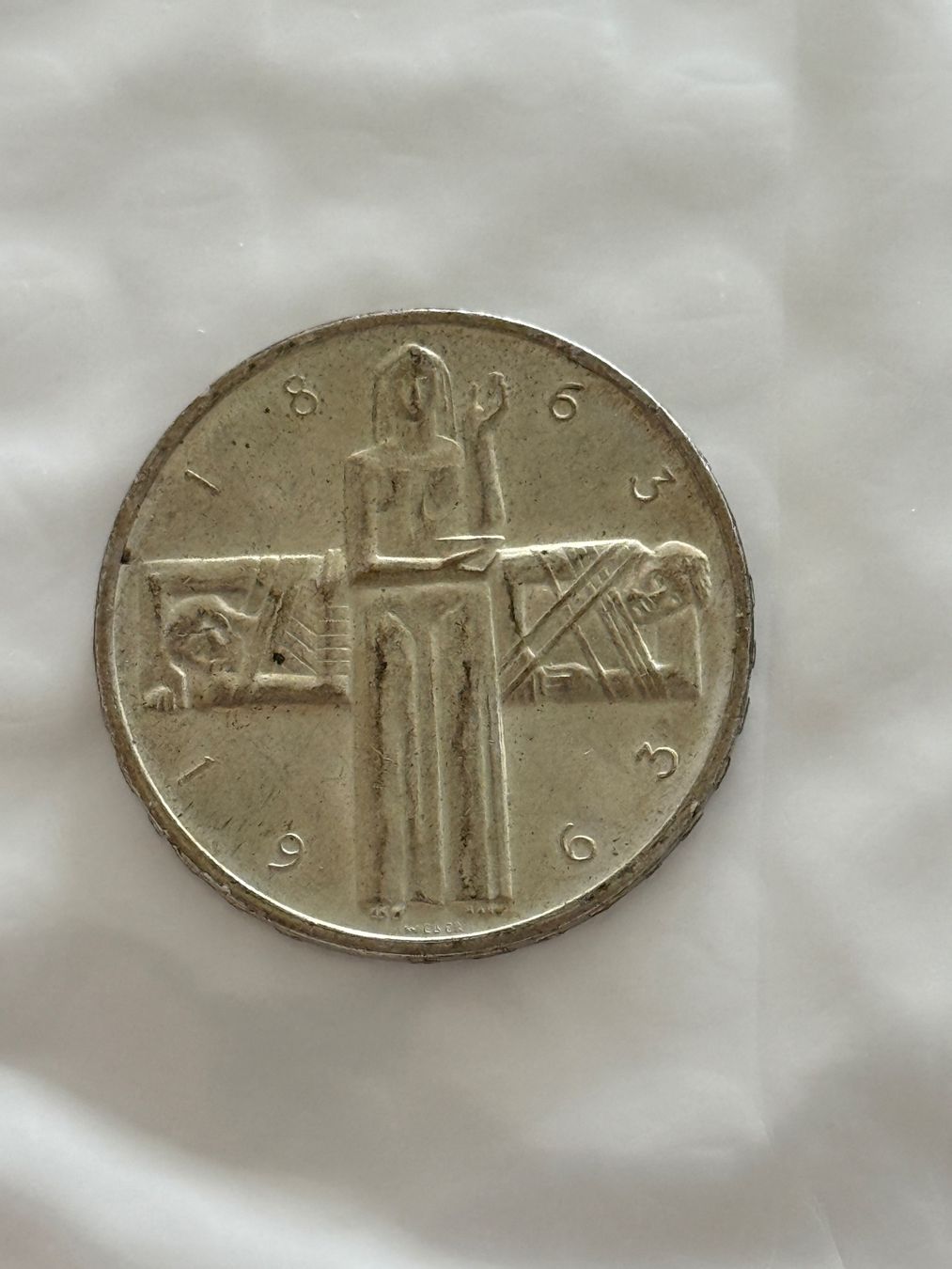 Tutti le monete: 5 Franken 1963  Silber  Rotes Kreuz – Usato da Wallisellen venduto da SWISS_SILVER1