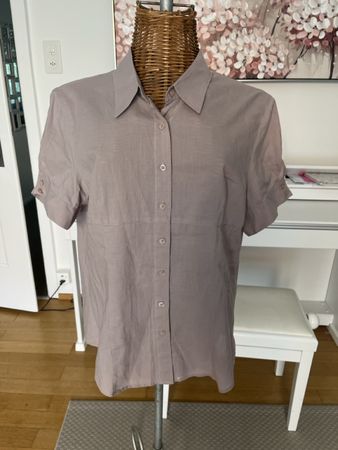 Bluse kurzarm, Flieder, Cyrillus, 40