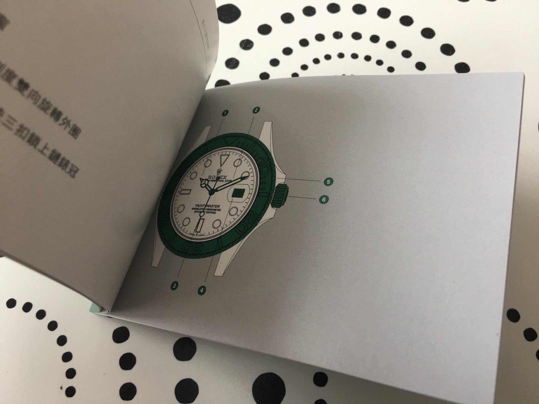 Dokumente: ROLEX YACHT-MASTER - OPERATING INSTRUCTIONS - CHHK 19 !!! – Neu (gemäss Beschreibung) aus Epalinges von dream-watch 3