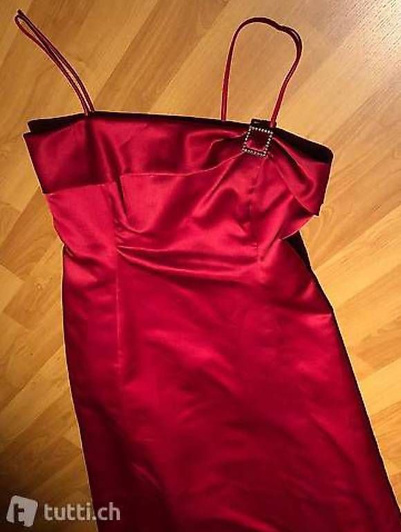 Vestiti: rotes elegantes abendkleid gr. 38 – Usato da Mörschwil venduto da nvcmi 2