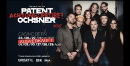  4 Tickets Patent Ochsner Casino Bern 27.04.2027