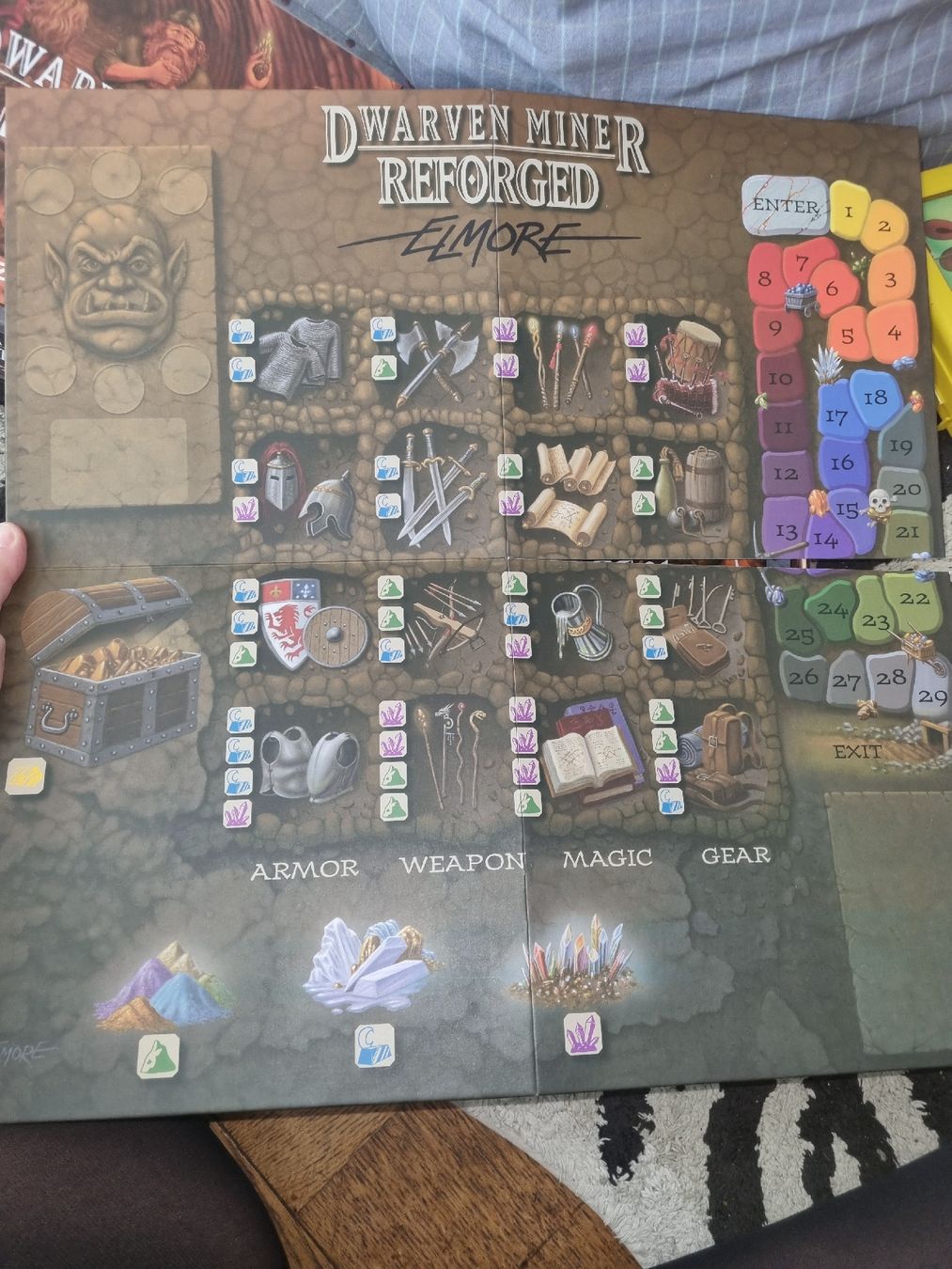 Spiele: Jeu de société Dwarven Miner Reforged – Neu (gemäss Beschreibung) aus Fribourg von sal_5ln6 3