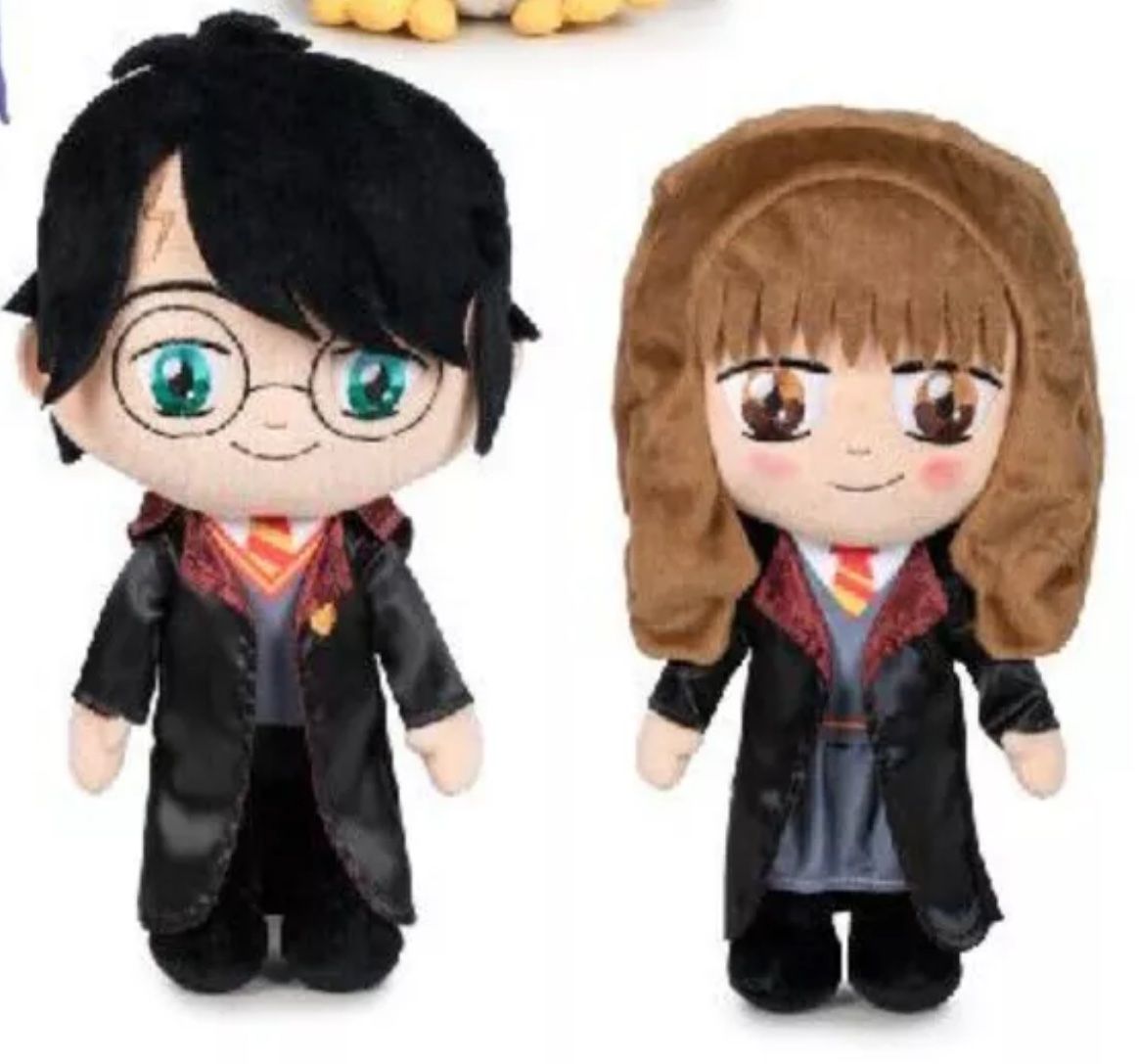 Bambole: Harry Potter & Hermine 30 cm Gross Plüsch Stofffigur – Nuovo e nell'imballaggio originale da Kappel SO venduto da MyFunBox