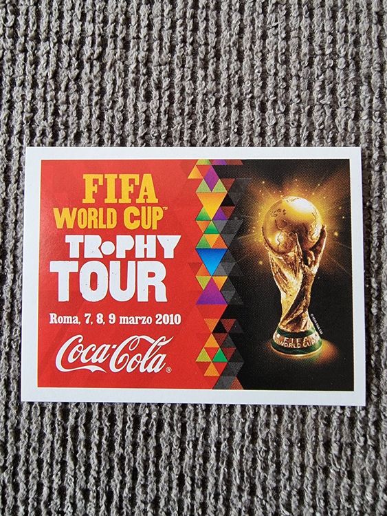 panini wm 2010 super seltener promo sticker coca cola (Neu (gemäss ...