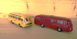 MB Reisebus und Reisebus Schauinsland. Brekina Art. ?