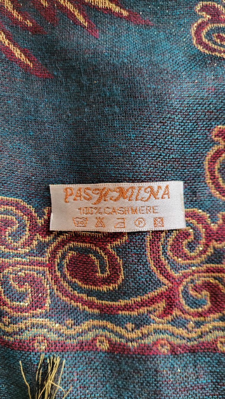 Foulard & Sciarpe:  Schal mit Pfauenmotiv  – Nuovo (secondo la descrizione) da Seon venduto da wilson3 2