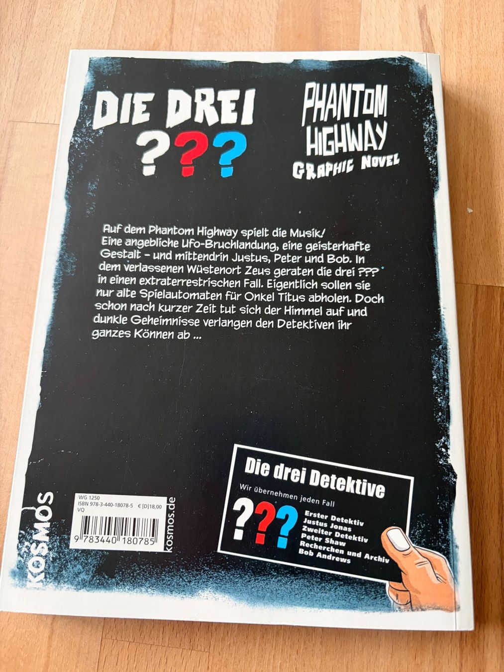 Fumetti: Die drei ??? Phantom Highway Comic, Grafic Novel – Nuovo (secondo la descrizione) da Basel venduto da Witmedia 1