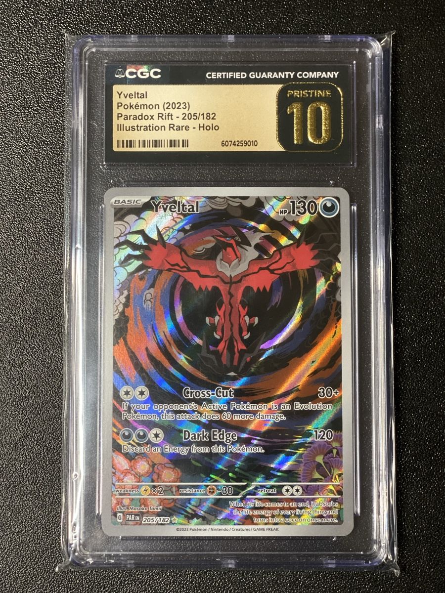 Pokémon Carte collezionabili: Yveltal #205 CGC Pristine 10 – Usato da Niedergösgen venduto da SwissPokeCards