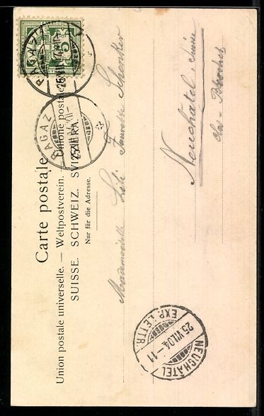 Cartes postales: AK Bad Pfäfers, Ortspartie – D'occasion à Berlin par bartko-reher 1