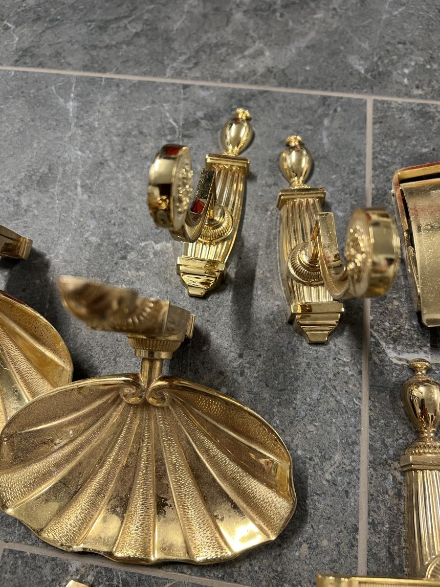 Armaturen: Badezimmer Accessoires goldig – Gebraucht aus Emmenbruecke von Amstadc
