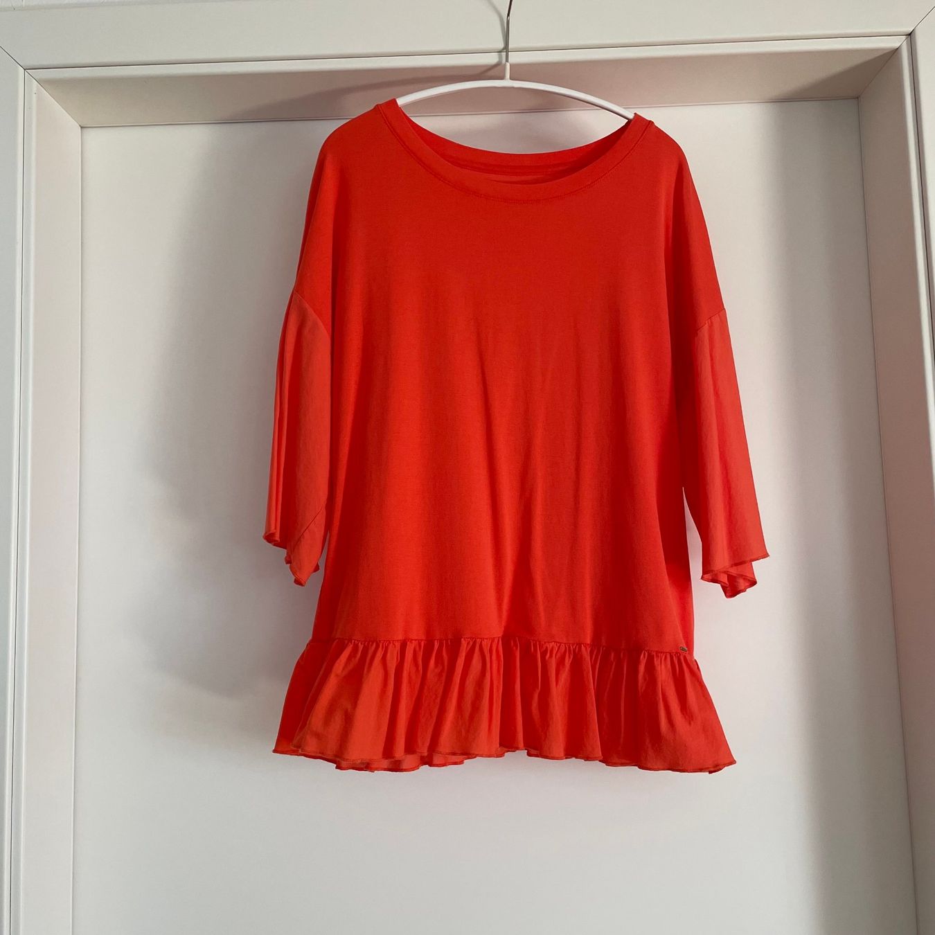 Marc Cain T-shirt: MarcCain Shirt Rot Gr. 2 – Usato da Walde AG venduto da Flumsi66