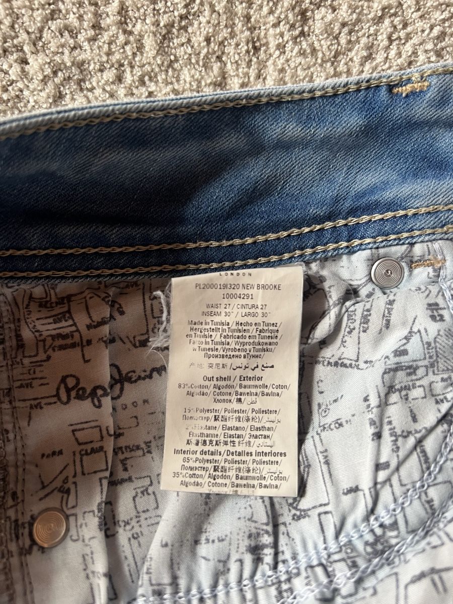 Pepe Jeans Jeans: Pepe Jeans "New Brooke" - Light Wash, Size 27/32 - EUC! – Usato da Stachen venduto da Agatha011 1