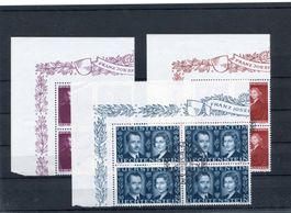 FL 1943 Nr. 175-7 im V'block gestempelt